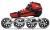 BONT Pursuit 100mm Gr. 41 rot/schwarz