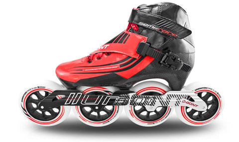 BONT Semi-Race 110mm rot/schwarz Gr. 44