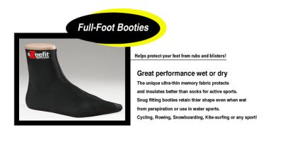 Ezeefitsports Full-Foot Booties Medium