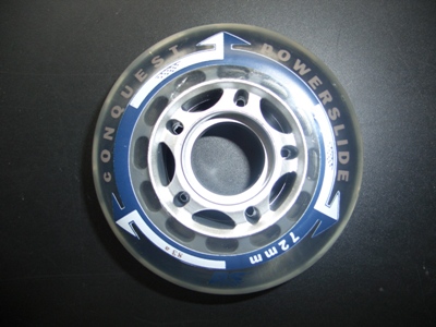 Powerslide Conquest 72mm/83A 4er Pack